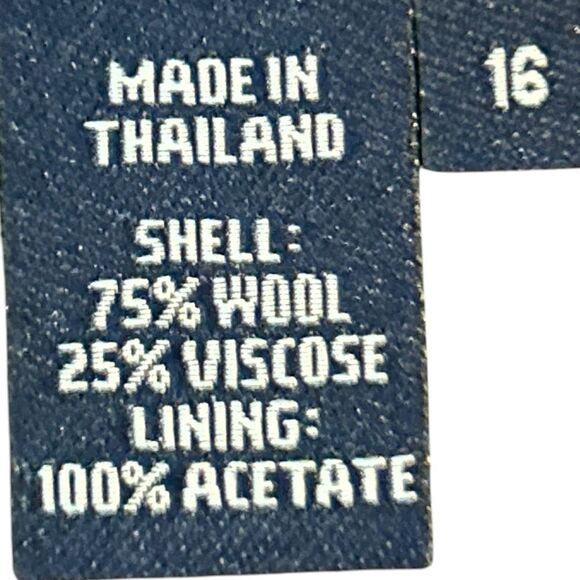 CHAPS Ralph Lauren Women's Midi Skirt Size 16 Academia Preppy Old Money Office - Picture 7 of 11